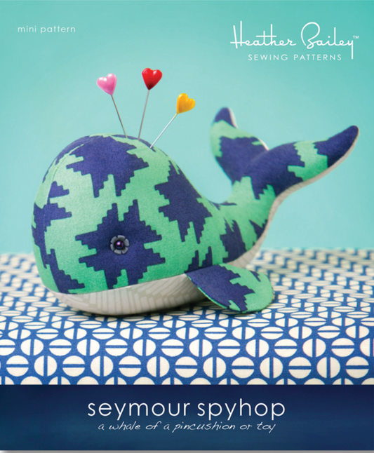 Seymour Spyhop Whale, Orca & Narwhal Mini Pattern by Heather Bailey