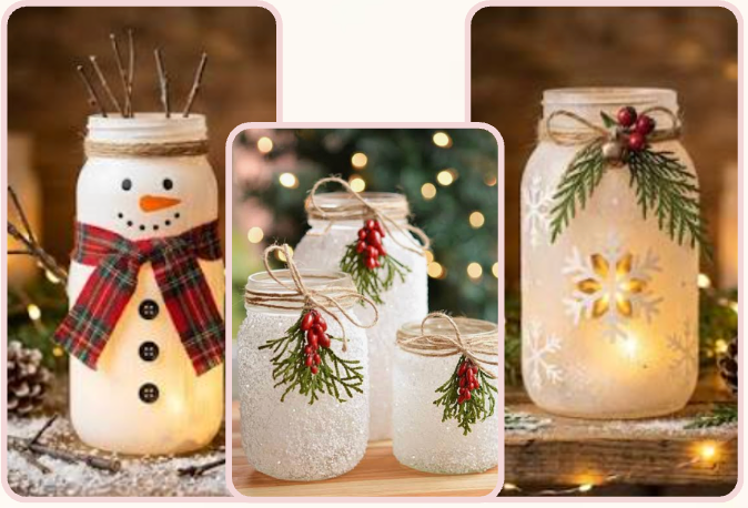 Holiday Luminaires - Jar Lantern Workshop