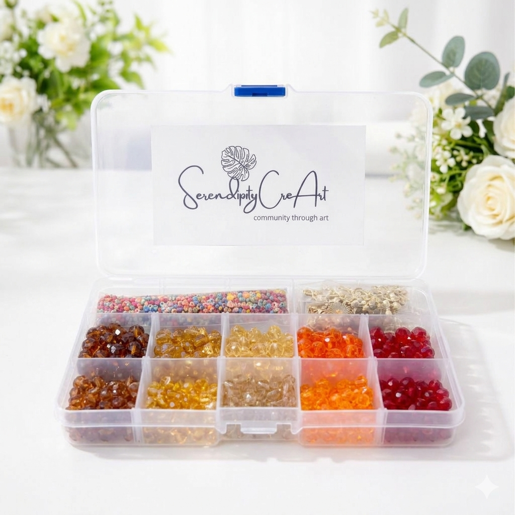 Thanksgiving Colors Glass Bead bundles and more