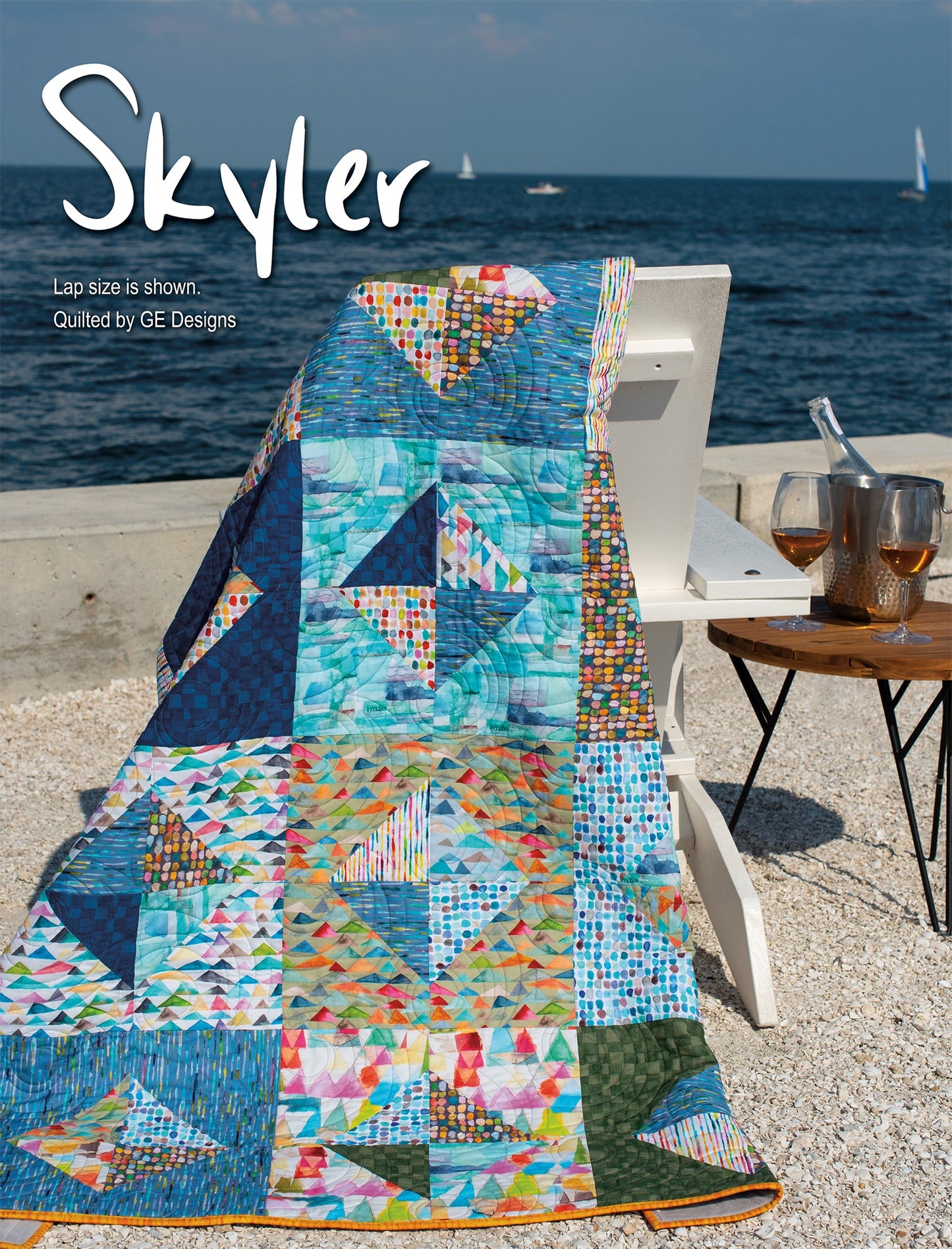 GE Designs Stripology Quickies Quilt Pattern Book — 17 Fast Stripology Ruler Quilt Patterns