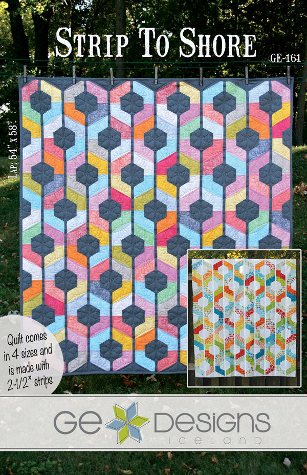 GE Designs Strip To Shore Quilt pattern