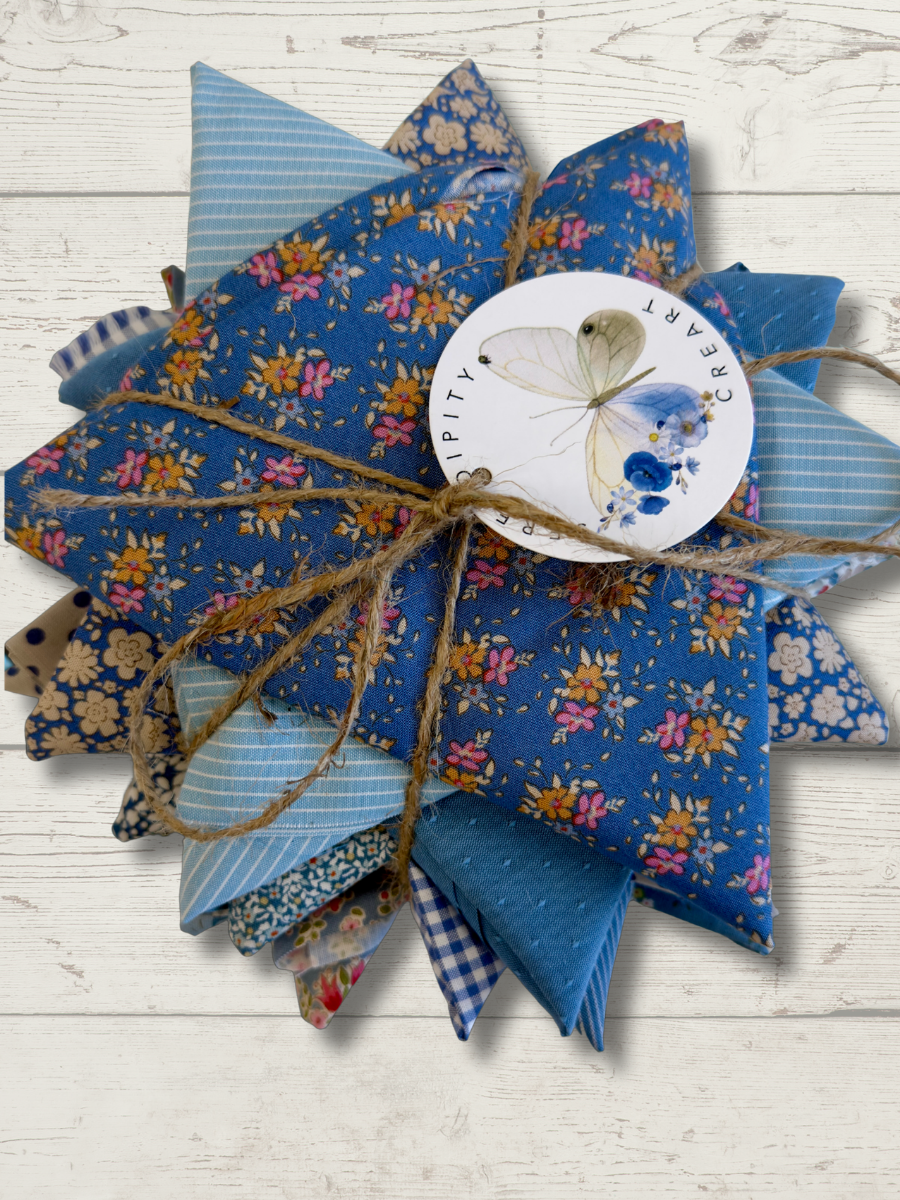 Tilda Creating Memories Blue 15-Fat Quarter Bundle