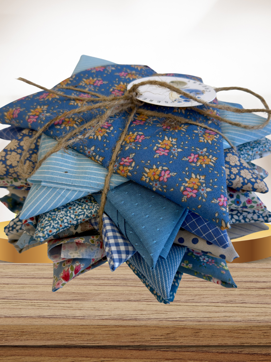 Tilda Creating Memories Blue 15-Fat Quarter Bundle