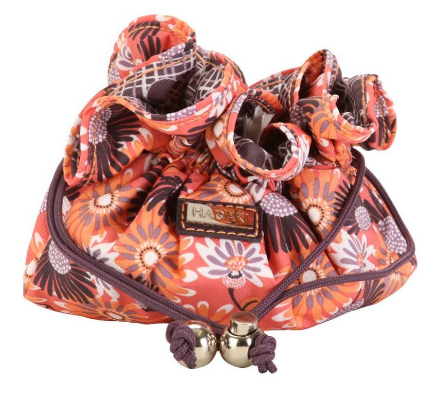 HADAKI Jewelry Sack Drawstring Bag — Accessories Organizer, 6 Designs