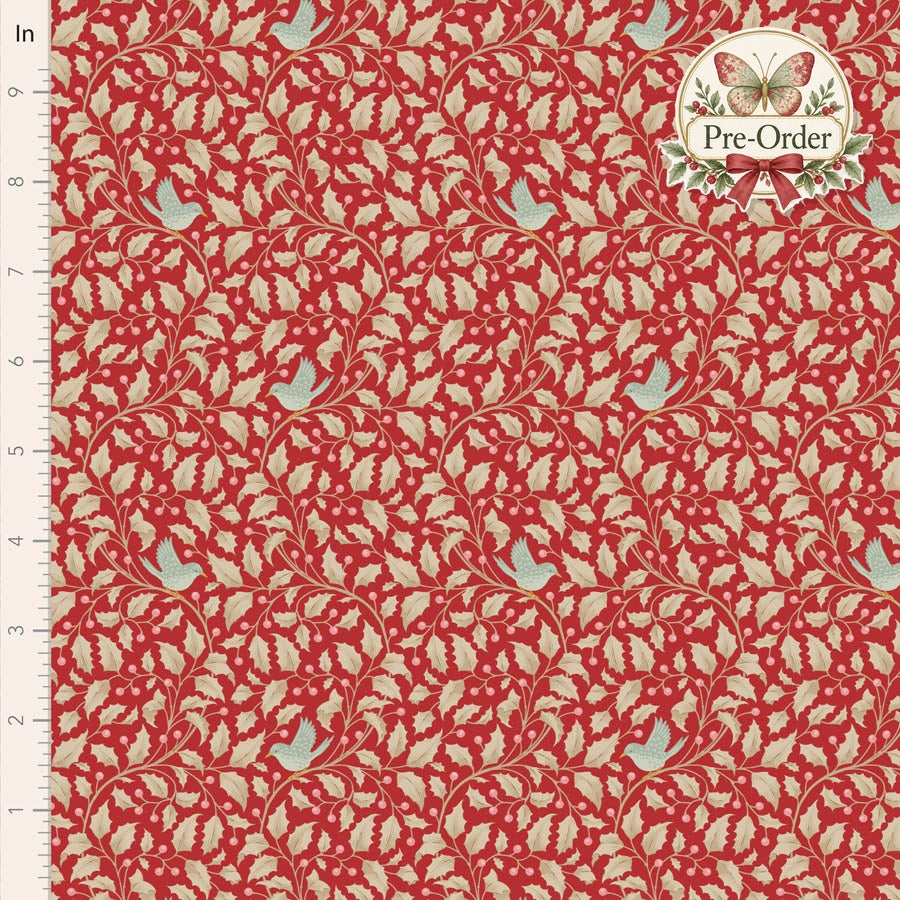 Tilda Merry Little Christmas design 100621 with approved Pre-Order butterfly badge