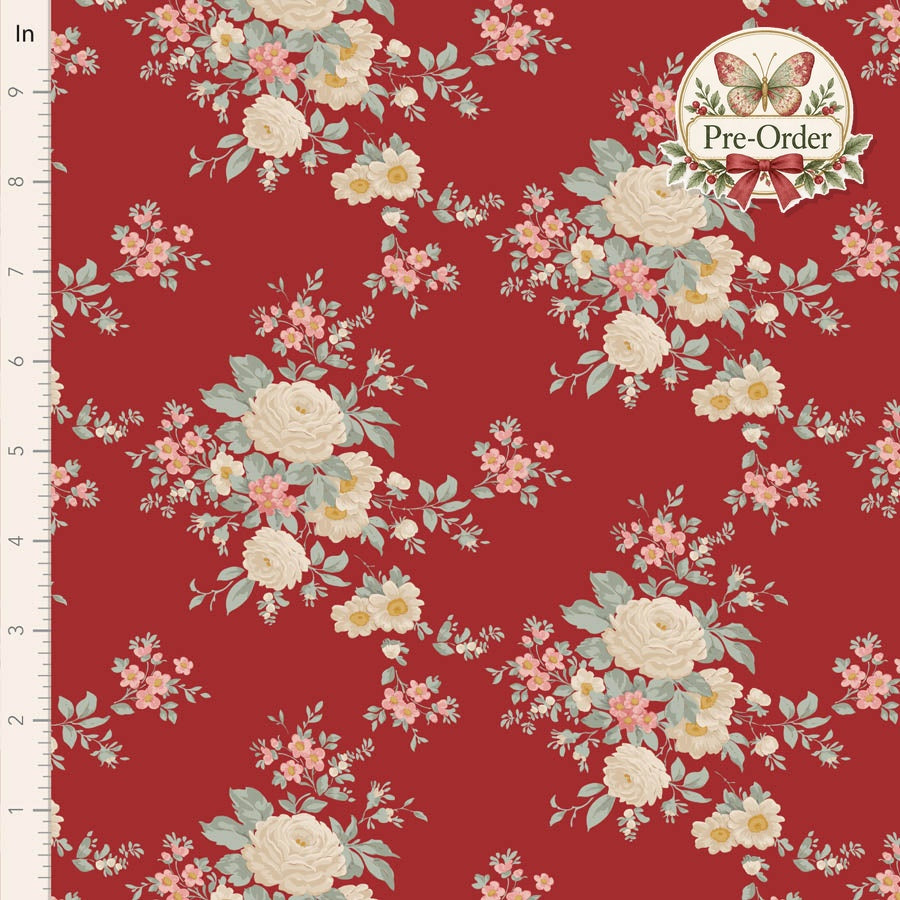 Tilda Merry Little Christmas design 100622 with approved Pre-Order butterfly badge