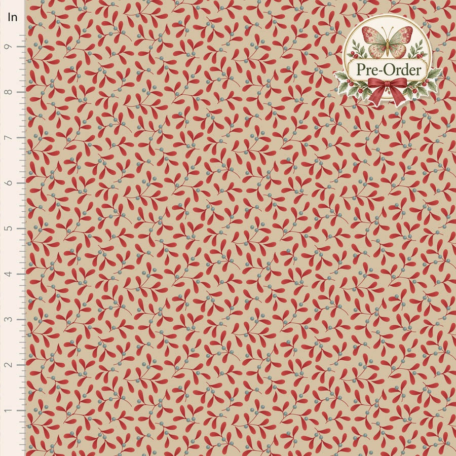 Tilda Merry Little Christmas design 100623 with approved Pre-Order butterfly badge