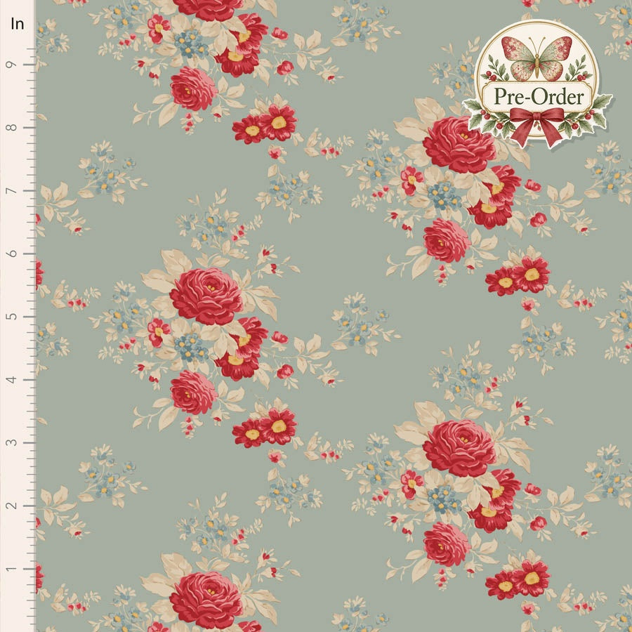 Tilda Merry Little Christmas design 100627 with approved Pre-Order butterfly badge
