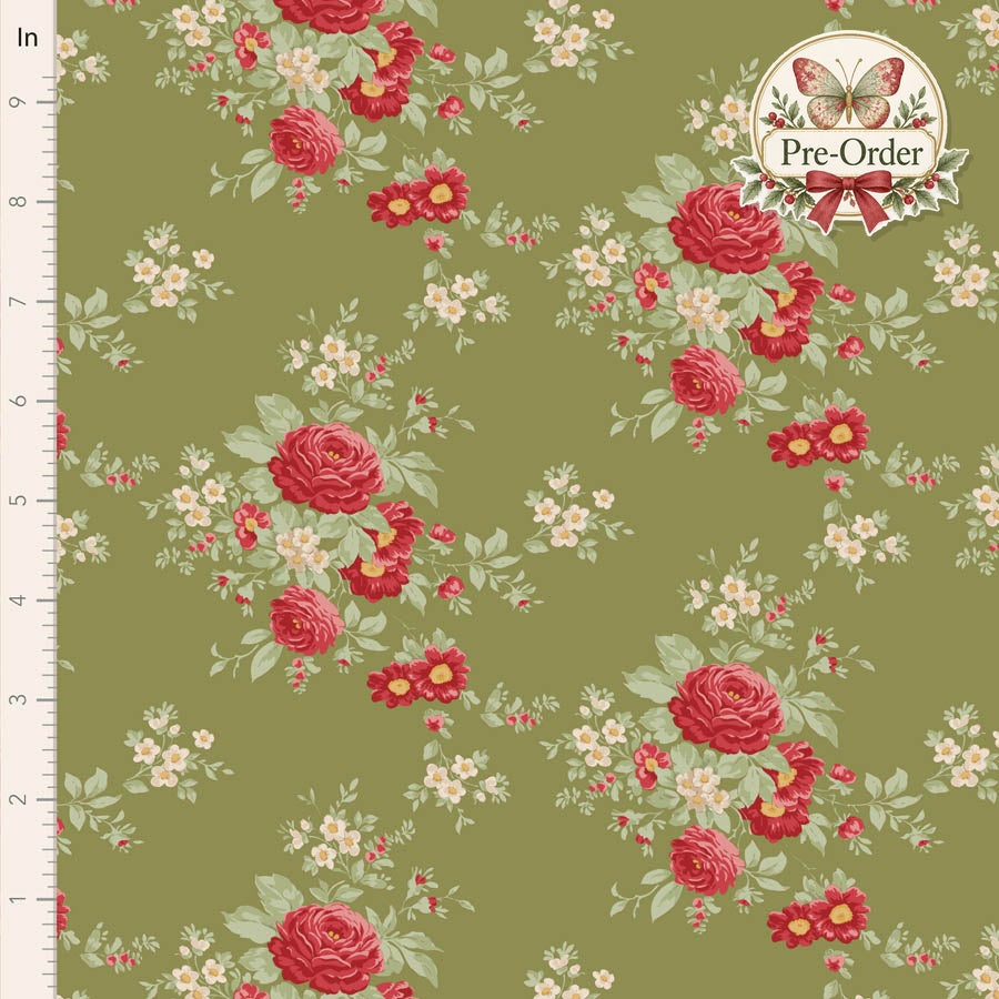 Tilda Merry Little Christmas design 100632 with approved Pre-Order butterfly badge