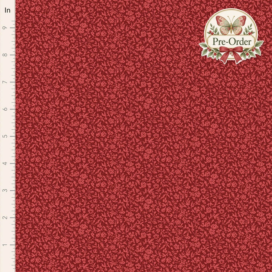 Tilda Merry Little Christmas design 110140 with approved Pre-Order butterfly badge