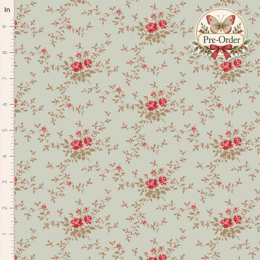 Tilda Merry Little Christmas design 110143 with approved Pre-Order butterfly badge