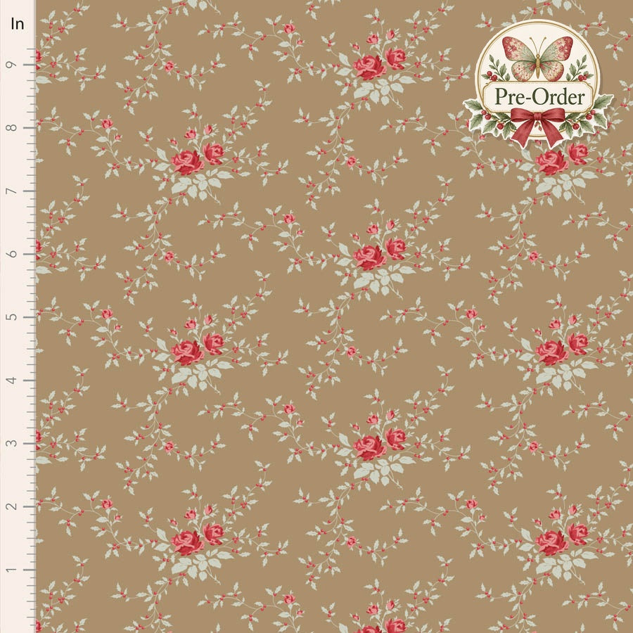 Tilda Merry Little Christmas design 110149 with approved Pre-Order butterfly badge