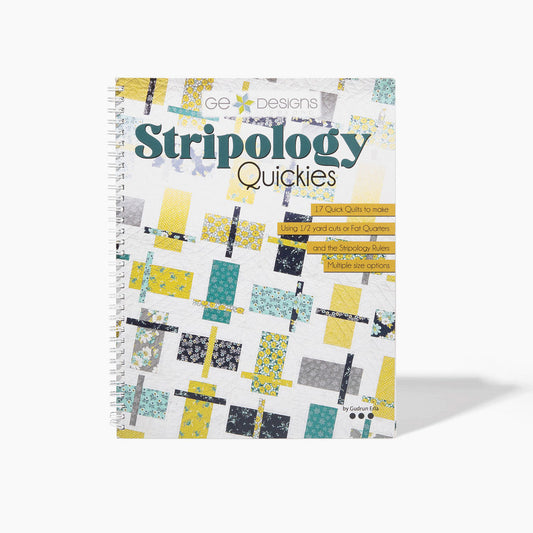 GE Designs Stripology Quickies Quilt Pattern Book — 17 Fast Stripology Ruler Quilt Patterns