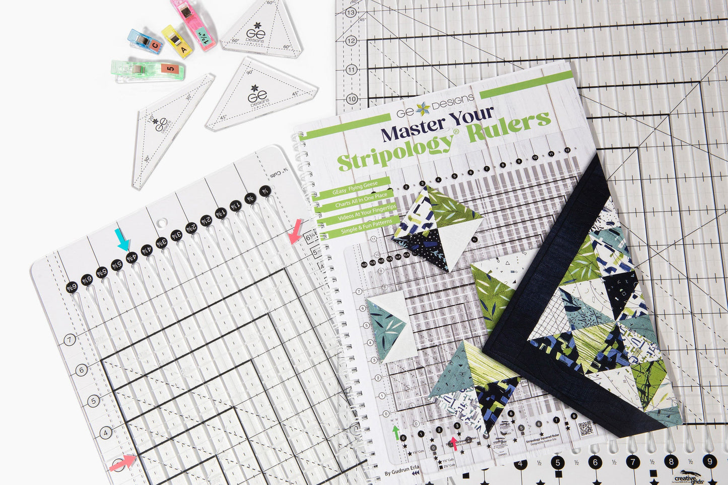 GE Designs Master Your Stripology Rulers Book — Complete Guide to All Stripology Rulers