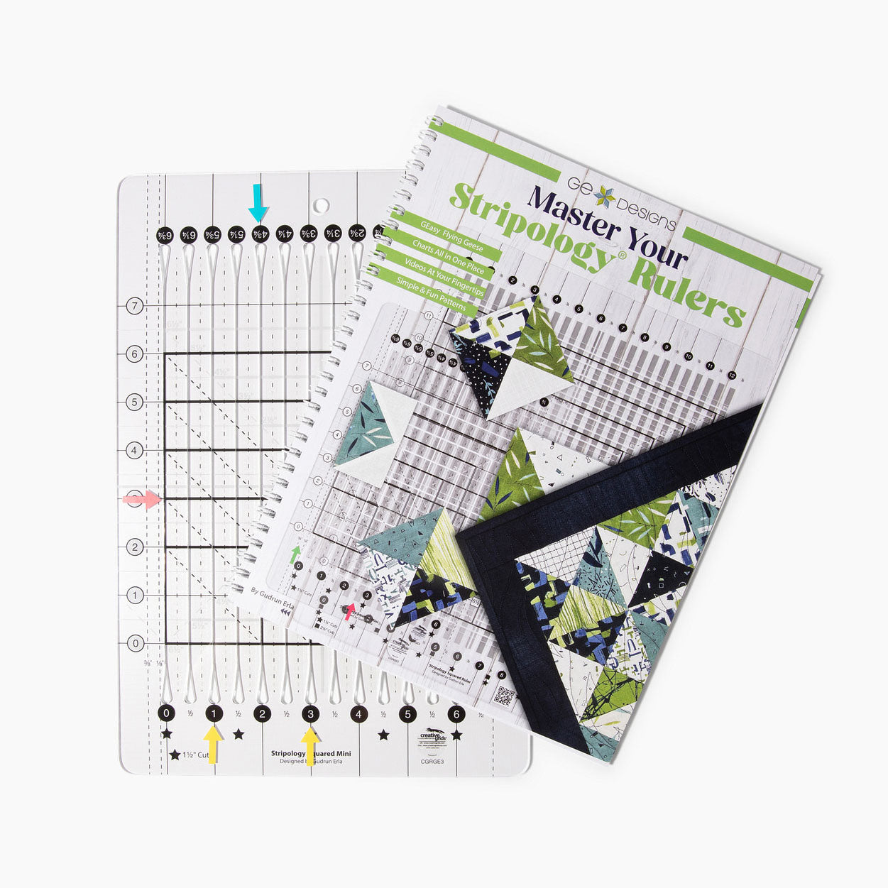 GE Designs Master Your Stripology Rulers Book — Complete Guide to All Stripology Rulers