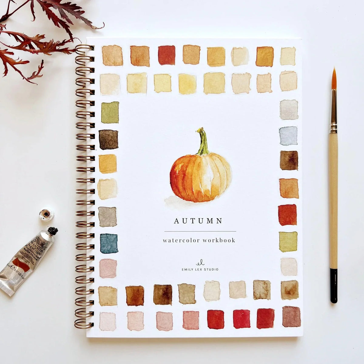 Watercolor Workbook & 18-Color Paint Starter Kit